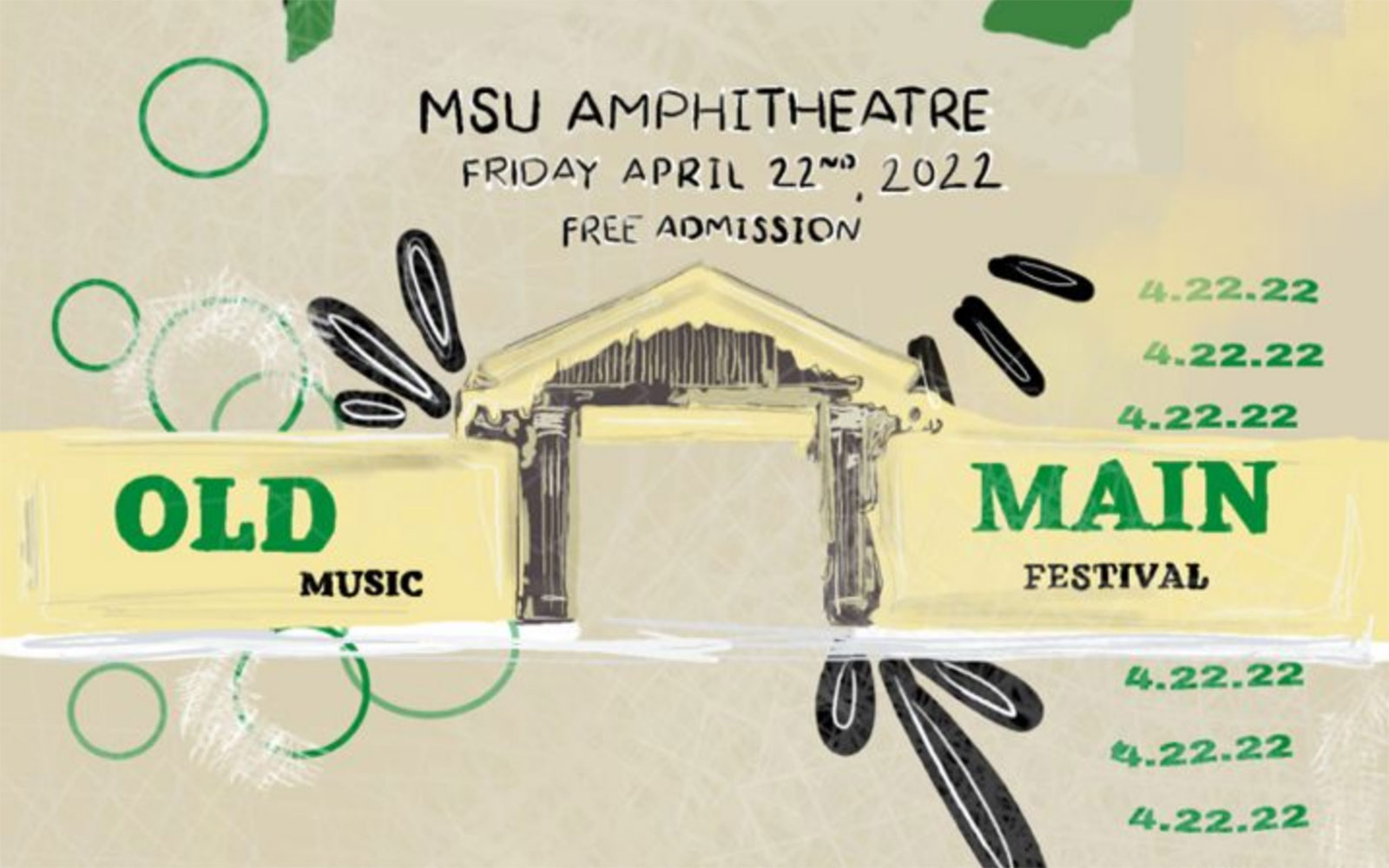 Old Main Music Festival makes a return to MSU April 22