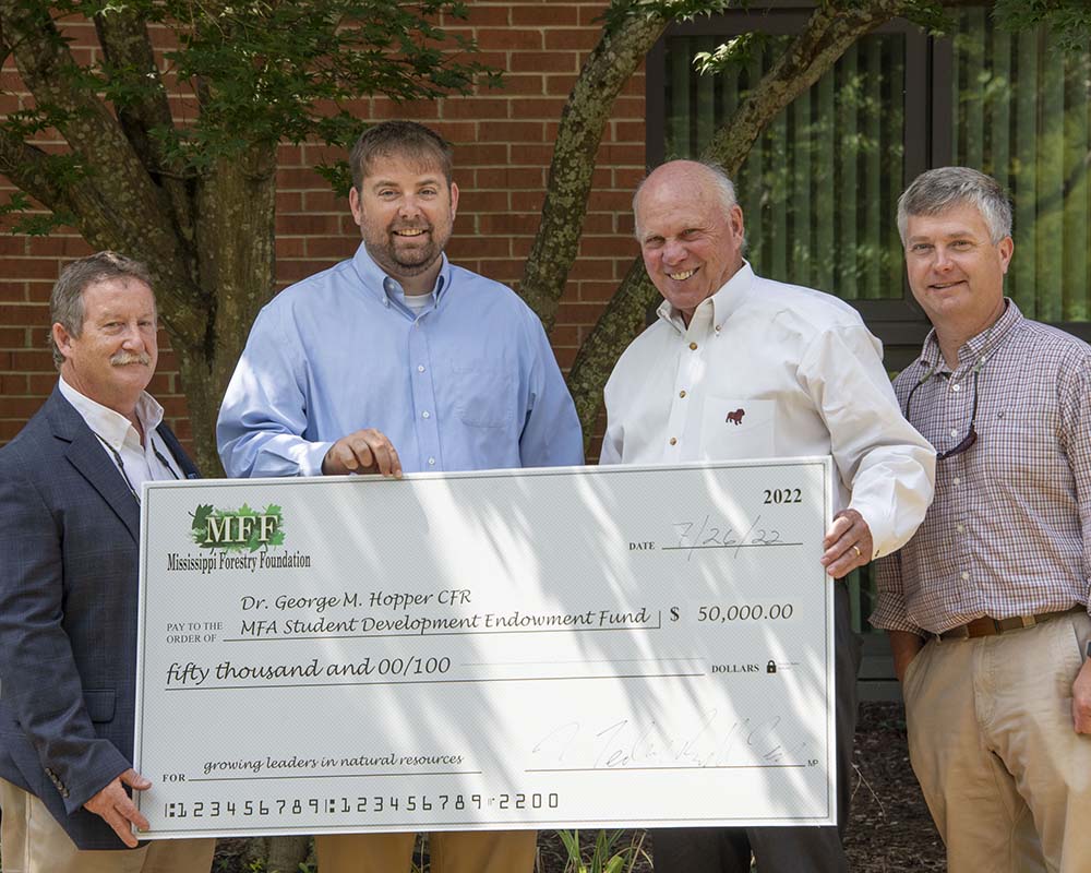 MSU, MFA create forest resources student development fund in honor of