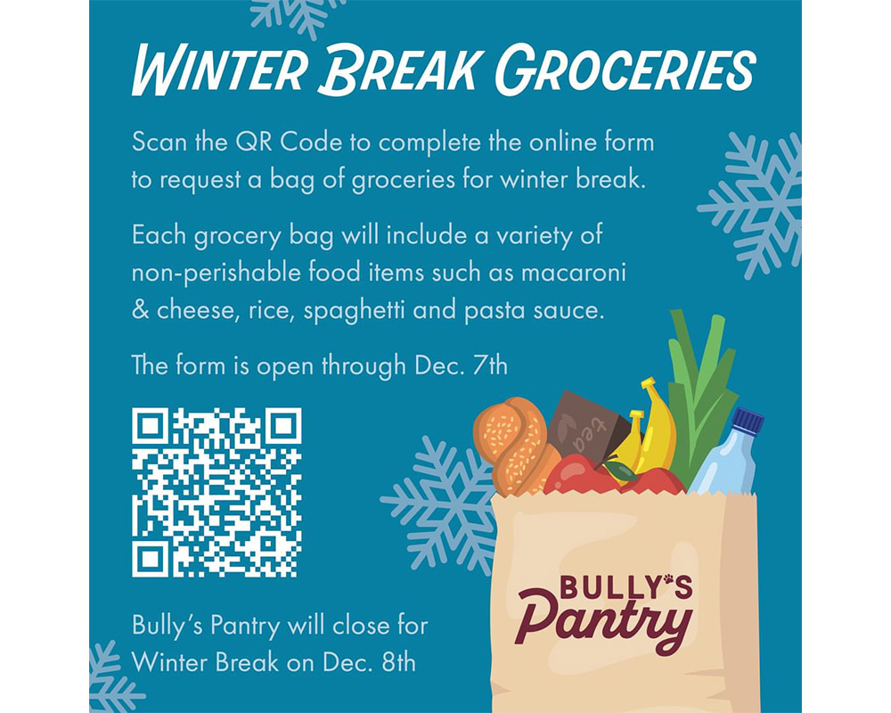 Students may request groceries for winter break through Bully&rsquo;s 
