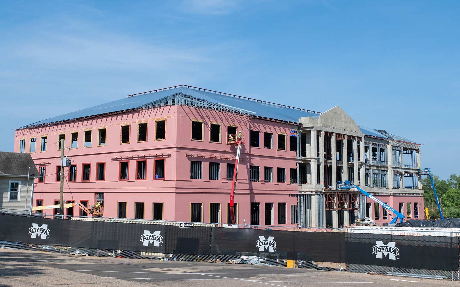 University summer focus includes construction headway Mississippi