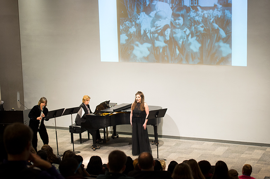 Music Department Celebrates 10th Annual Poetry and Song Program