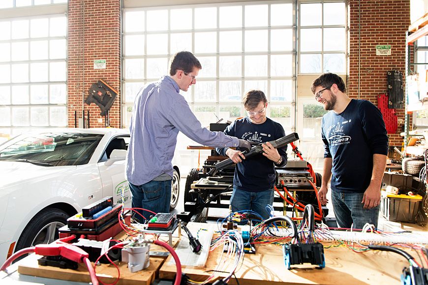 EcoCAR 3 team receives competition car | Mississippi State University