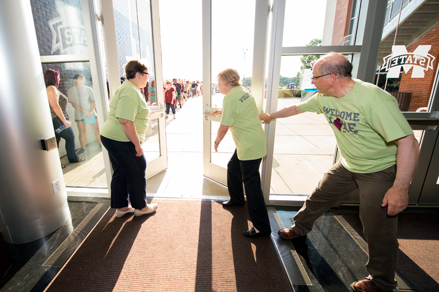 Opening the Doors for Move In Day