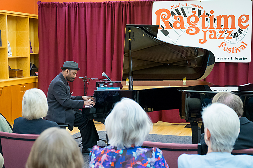 Reginald R. Robinson at Charles H.Templeton Ragtime and Jazz Festival