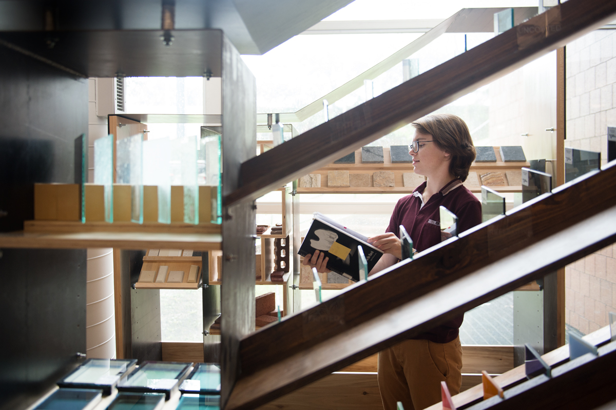 Emily Turner, pictured in Mississippi State&amp;#039;s Giles Hall.