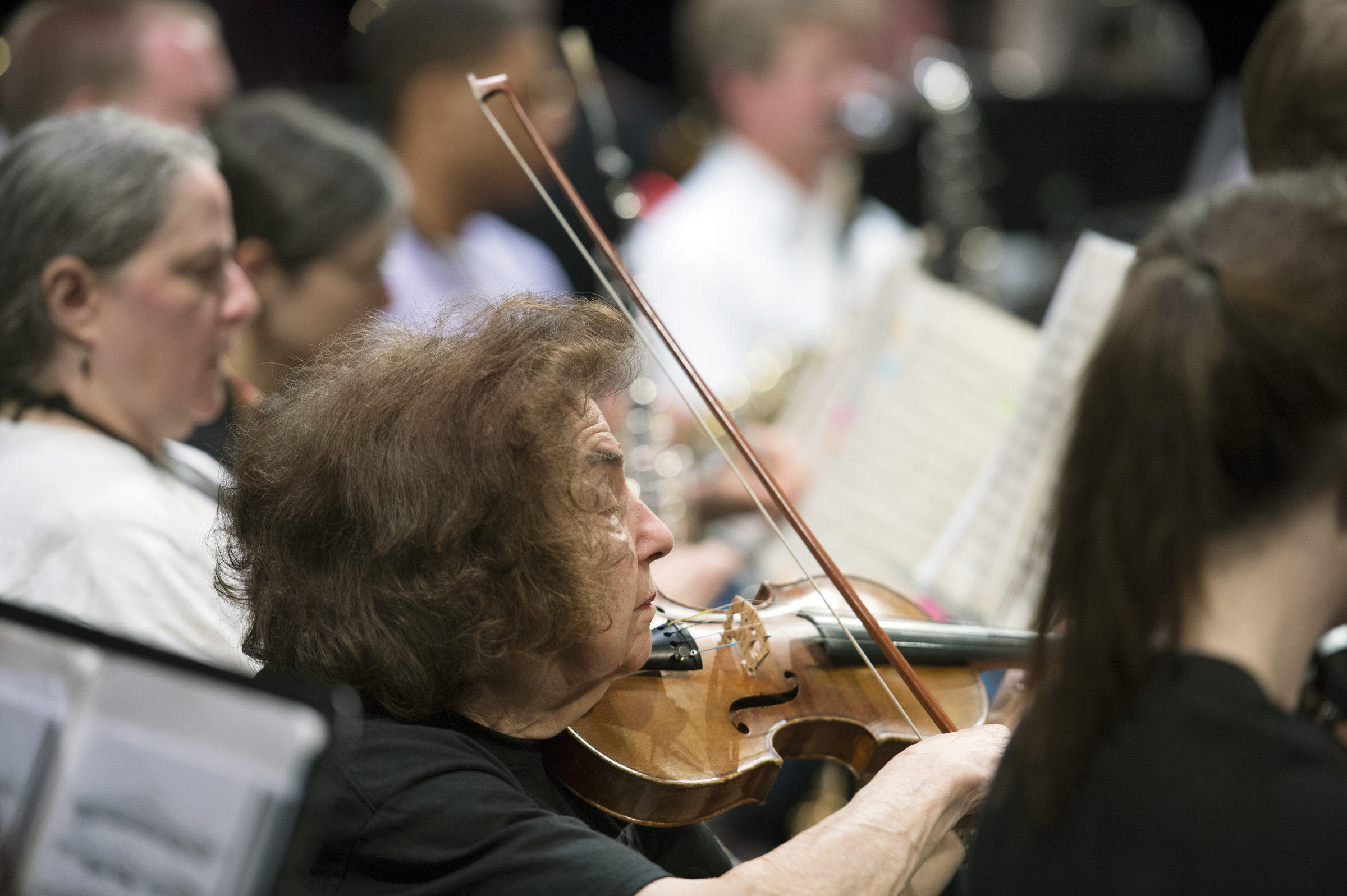 Trudy Gildea is the Starkville-MSU Symphony Orchestra's last remaining member from the original group first formed in the late 1960s.