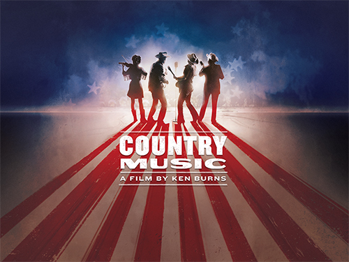 Promotional graphic for Ken Burns' miniseries "Country Music"