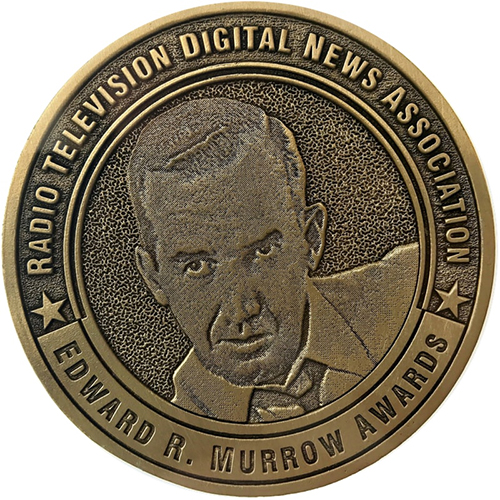 Radio Television Digital News Association Edward R. Murrow Awards Medallion