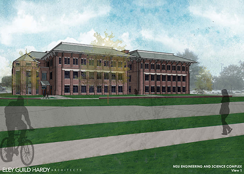 The $34 million Richard A. Rula Engineering and Science Complex will house the Department of Civil and Environmental Engineering and provide classrooms and offices; teaching, research and chemistry labs; and high bay areas. (Submitted photo)