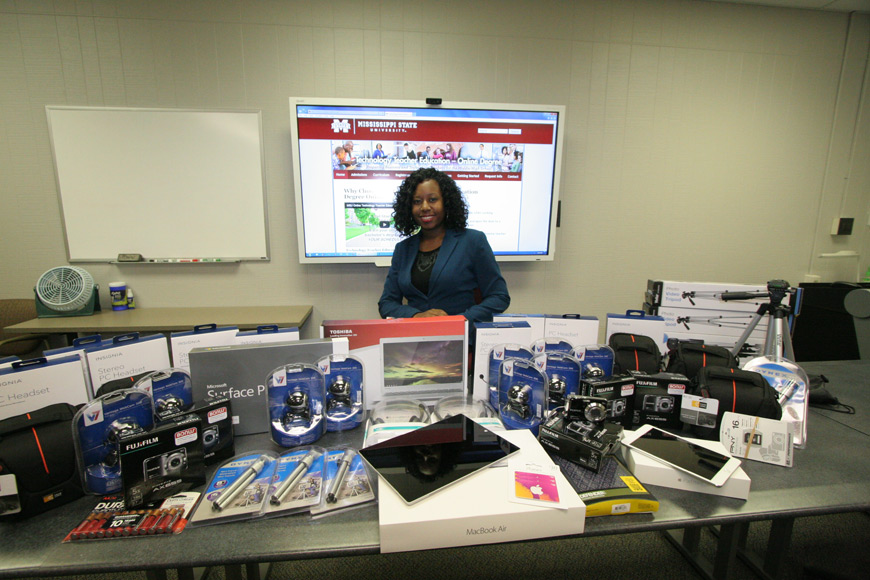 Pamela Scott Bracey, department of Instructional Systems and Workforce Development assistant professor, has received grant funding for enhancement of a technology-rich distance education laboratory for undergraduate students enrolled in the TTE program in MSU’s College of Education. (Photo submitted)