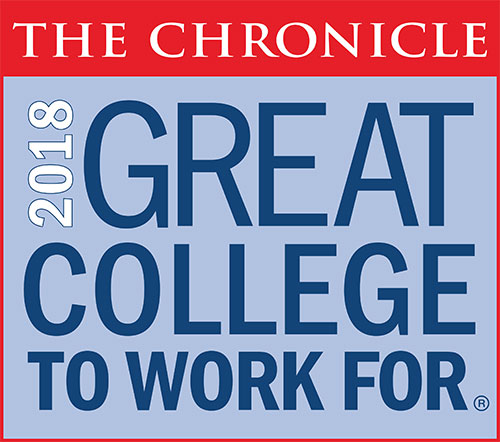 2018 Great College to Work For logo