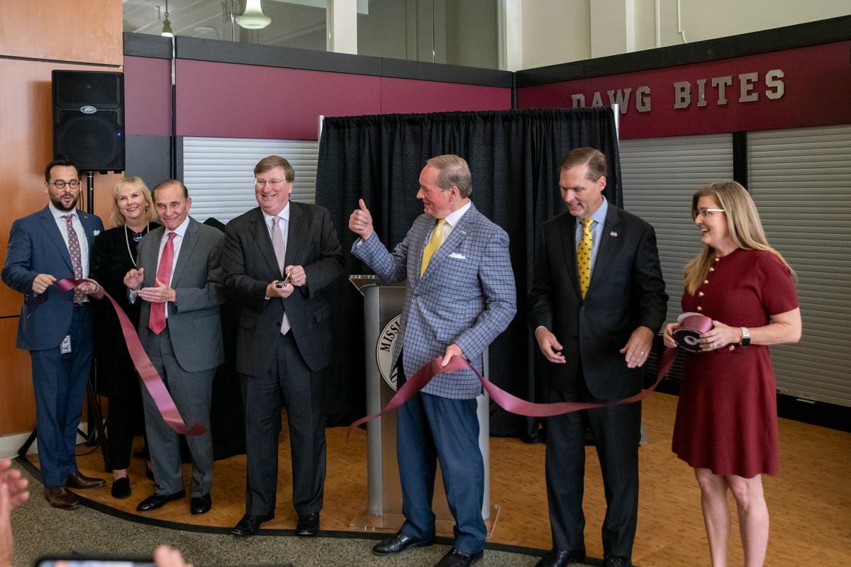 MSUMeridian cuts ribbon, showcases new Interprofessional Simulation