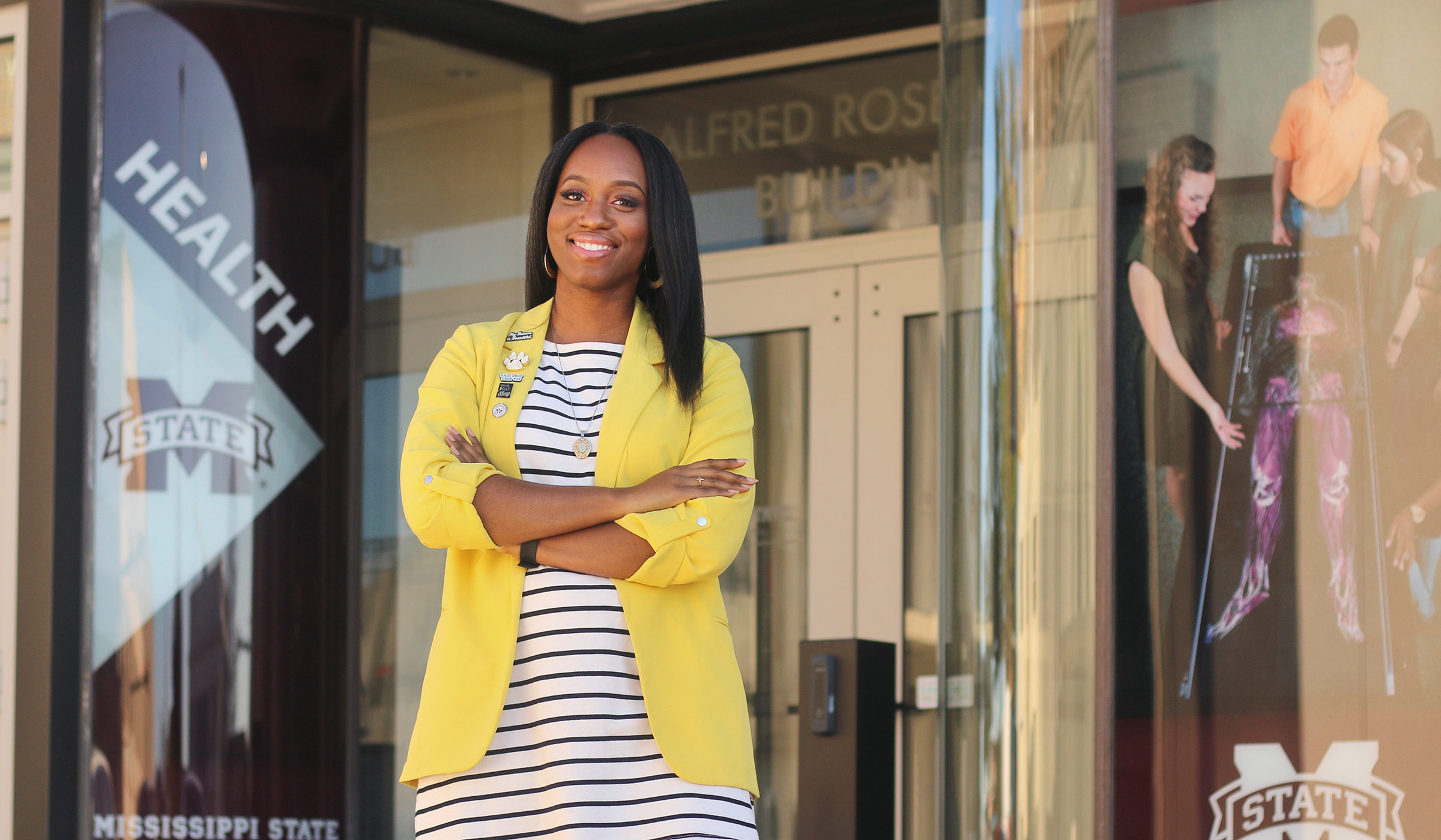 Ashley Jones, pictured at MSU-Meridian.