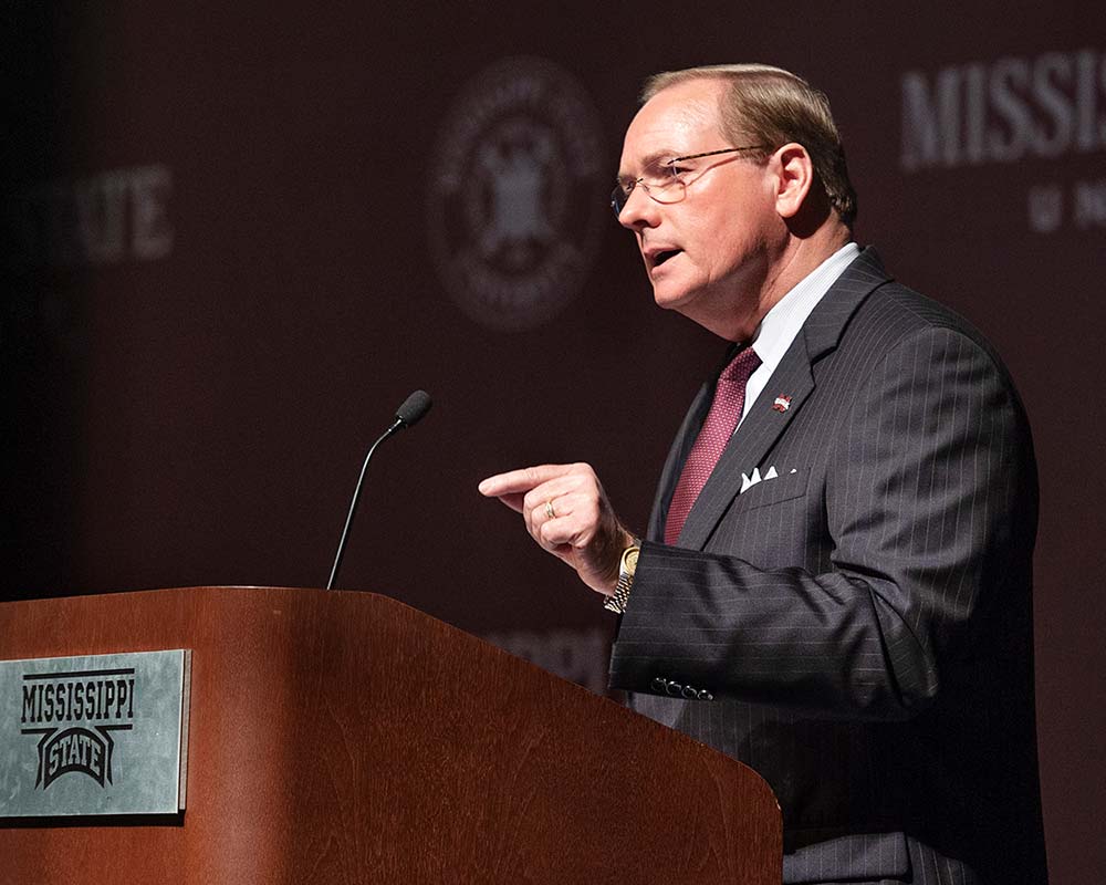 A Message from MSU President Mark E. Keenum Mississippi State University
