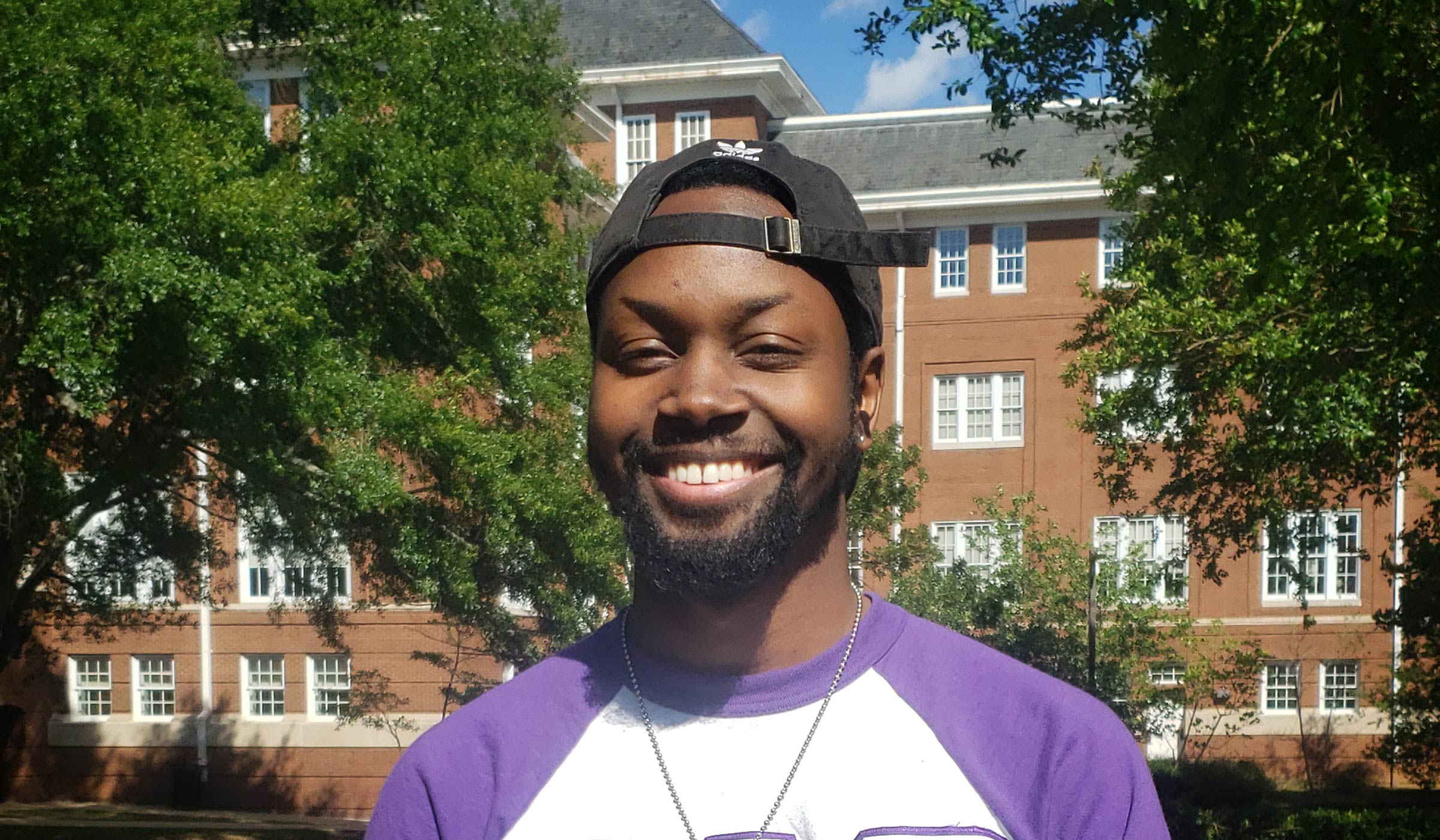 Cameron Douglas, pictured on the MSU campus