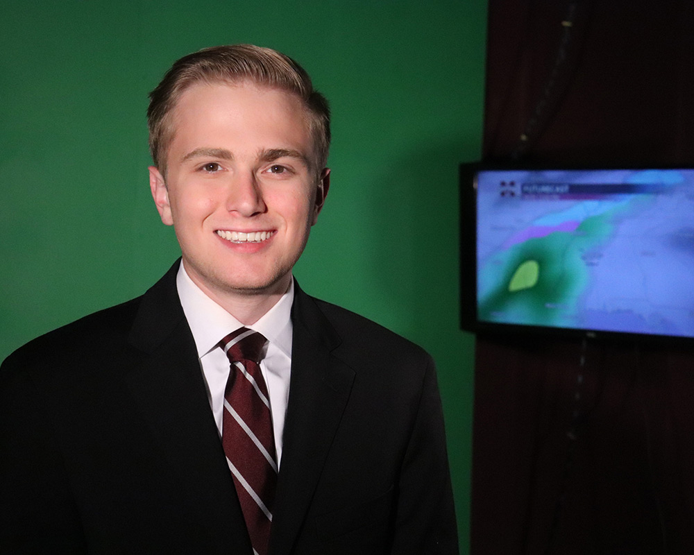 MSU meteorology student discusses severe weather communication on