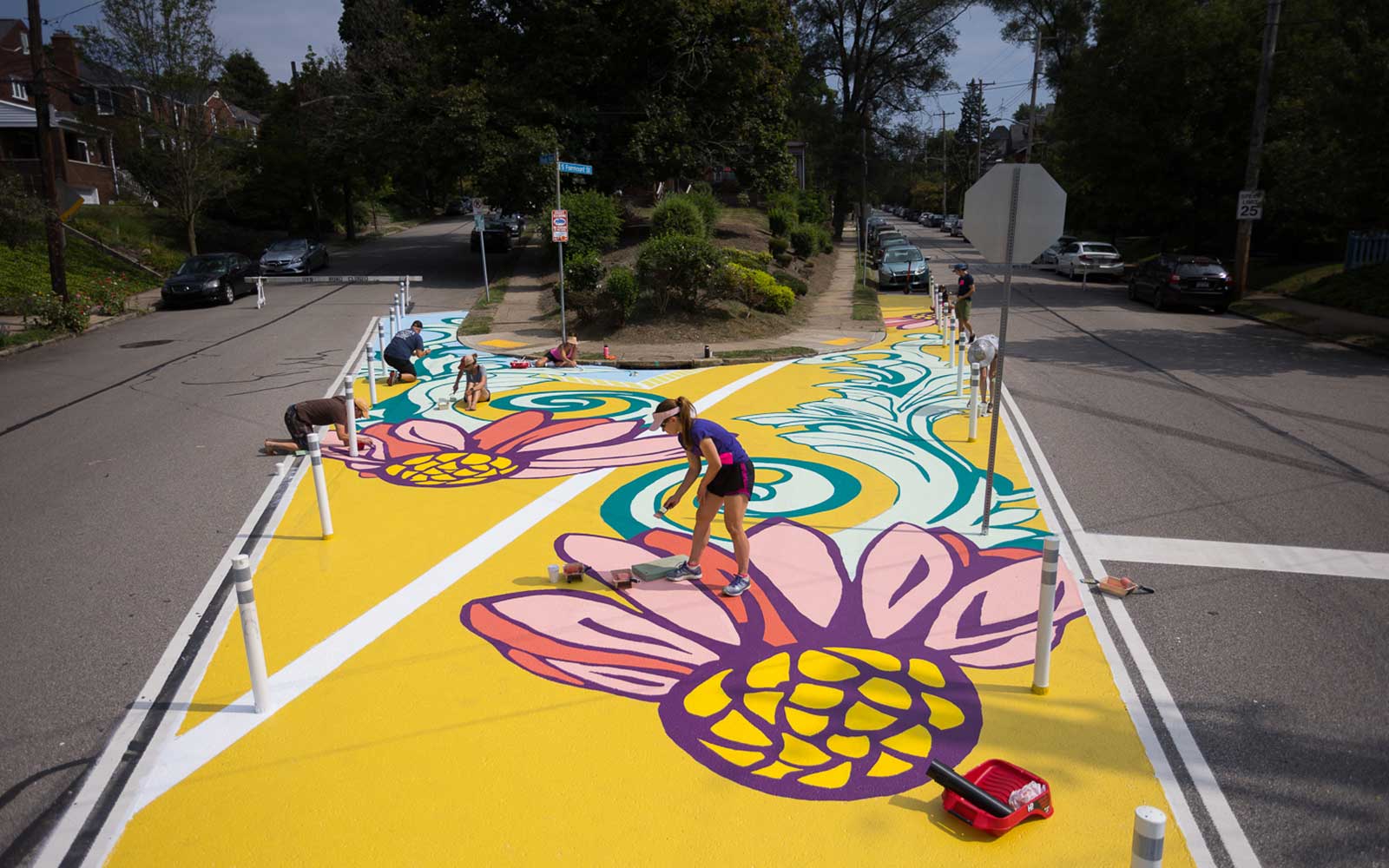 University Drive to benefit from Asphalt Art Initiative project ...