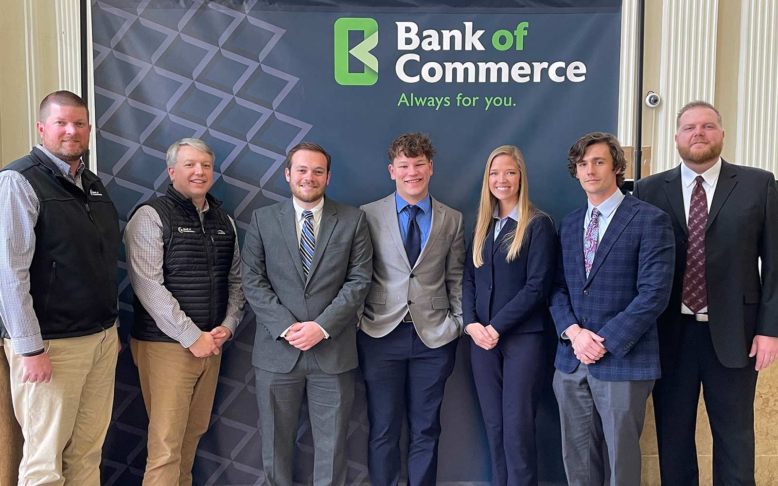 Das MSU-Team belegt landesweit den 3. Platz im Fallstudienwettbewerb der CSBS Community Bank