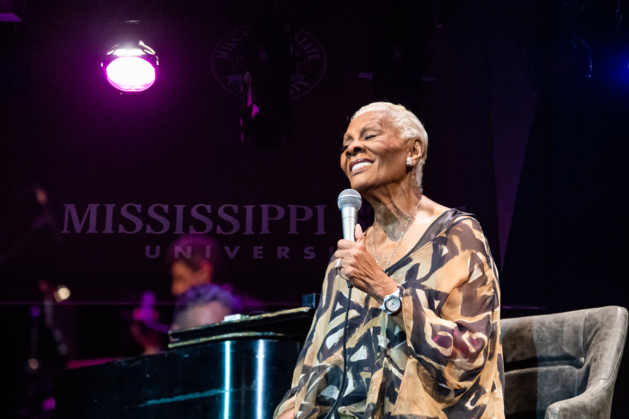Music icon Dionne Warwick treats her audience to a night of hits inside Lee Hall&#039;s Bettersworth Auditorium