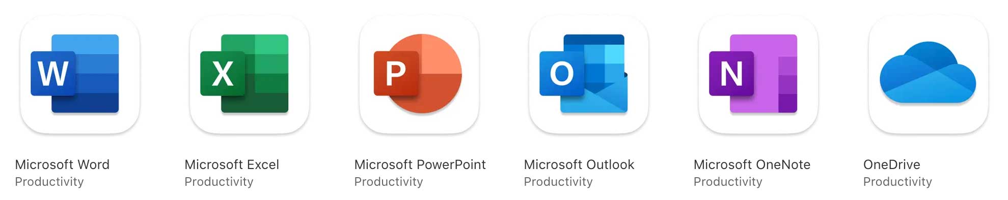 microsoft suite office apps