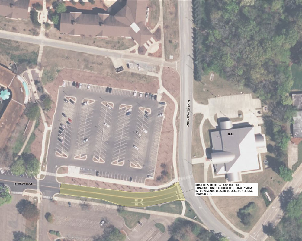 Electrical project impacts Barr Avenue access on Jan. 5 | Mississippi ...