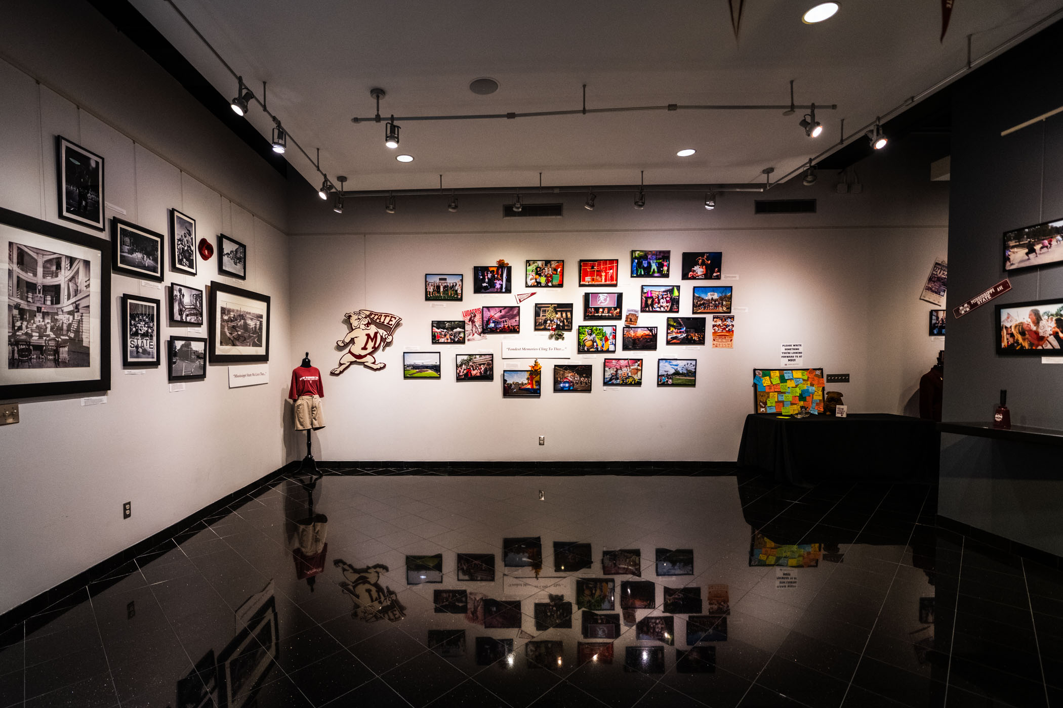 Mississippi State’s Colvard Student Union Art Gallery puts campus life on full display with its annual summer exhibition, Making Your Mark: The Bulldog Experience. Hosted by the Center for Student Activities, the exhibition features photos capturing major campus events throughout the year. Designed to welcome and inspire new Bulldogs during orientation, the gallery offers a visual introduction to student involvement and showcases the many ways to make a mark at MSU.