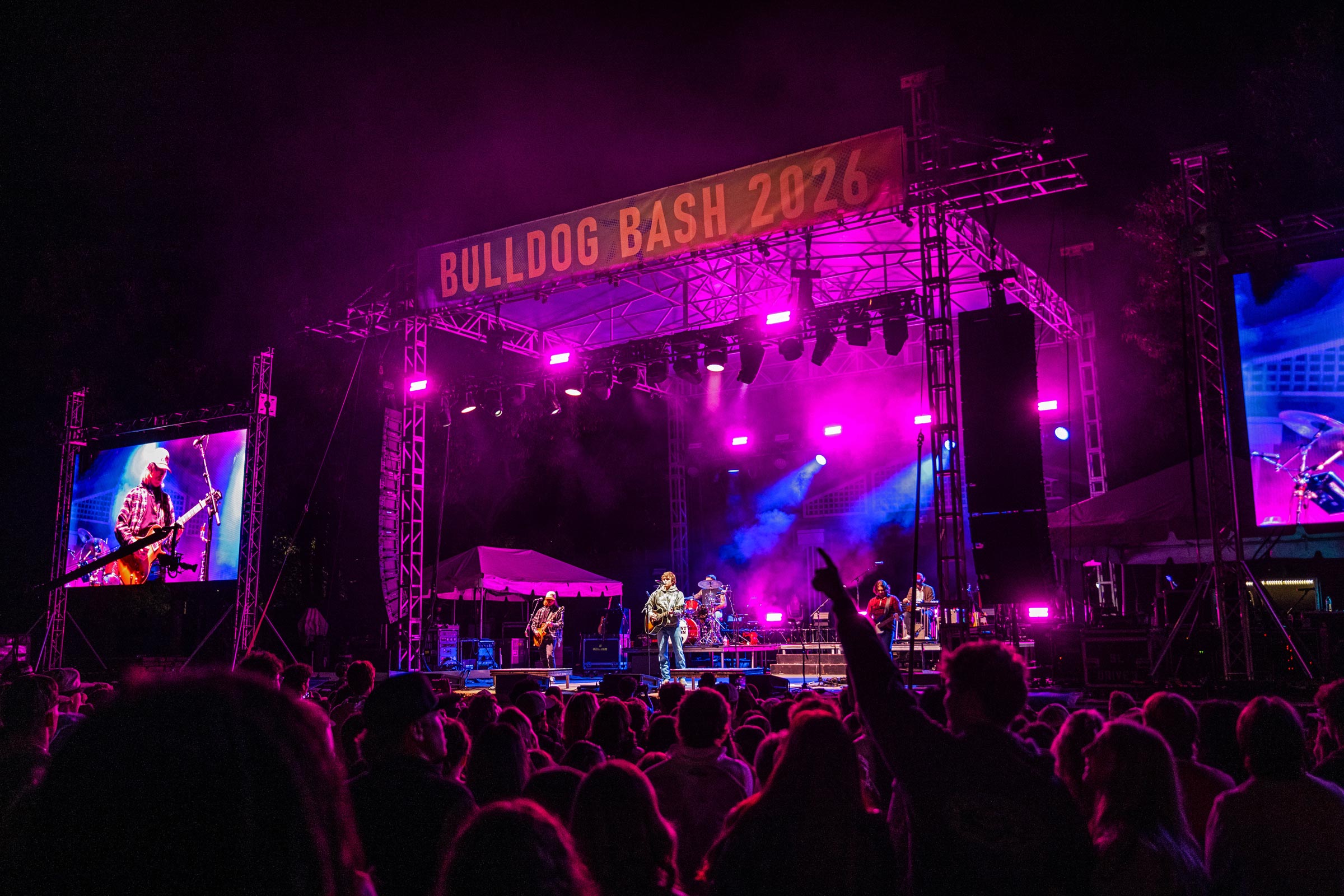 Country artist Vincent Mason headlined Bulldog Bash, Friday [Oct 16] bringing his sound to Starkville for a night of live music at MSU's Amphitheater. The lineup also featured Penelope Road and Battle of the Bands winner Pothole Paradise, setting the stage for an evening of music and entertainment