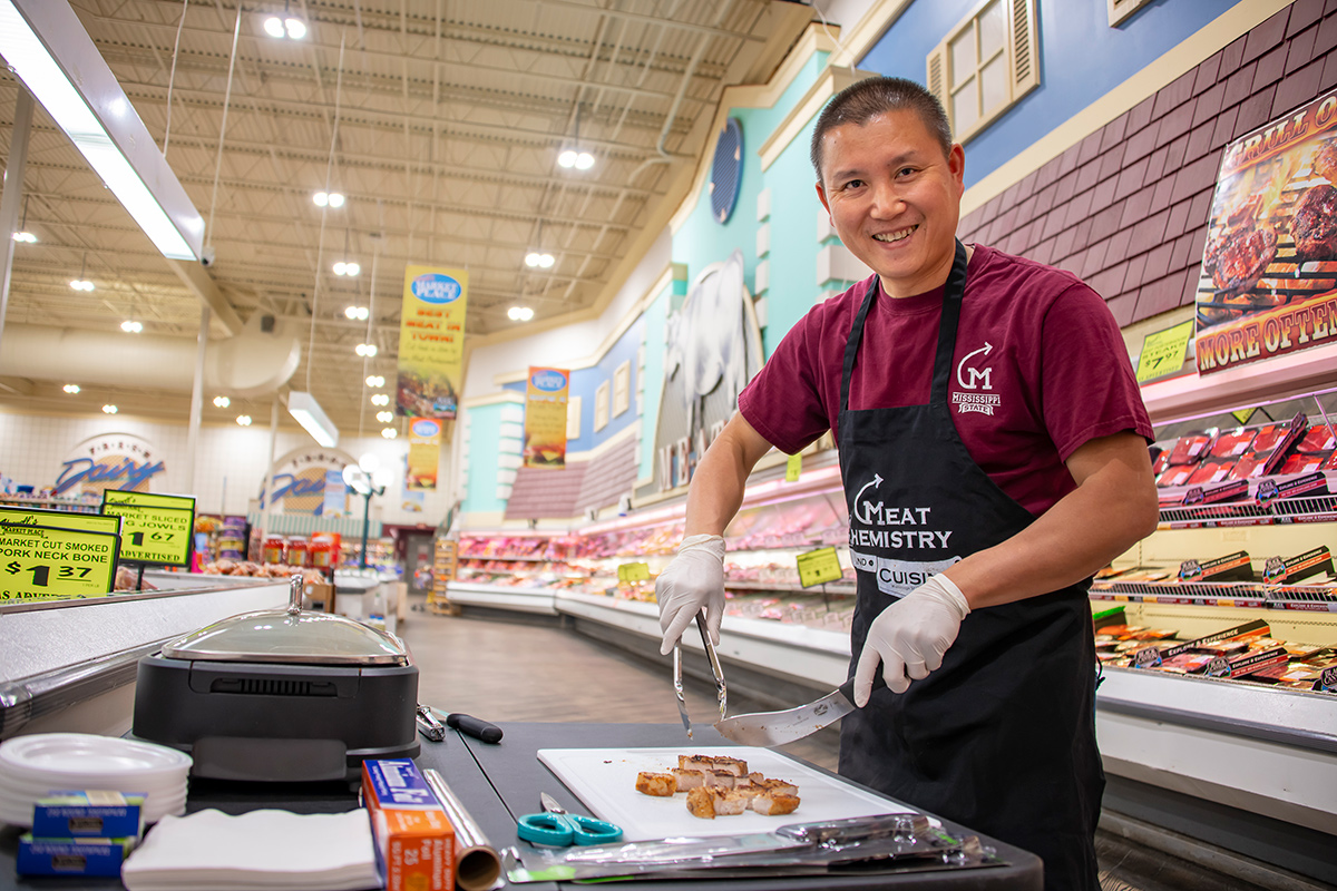 Thu Dinh, pictured at Vowell&amp;#039;s Marketplace