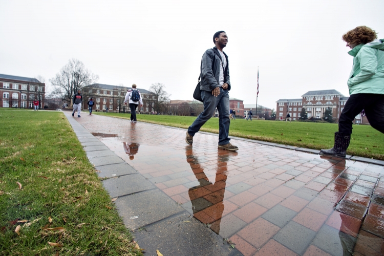 Rainy First Day of the Semester