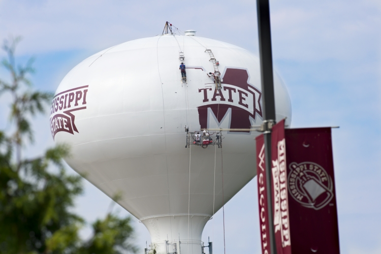 Painting South Farm Water Tower