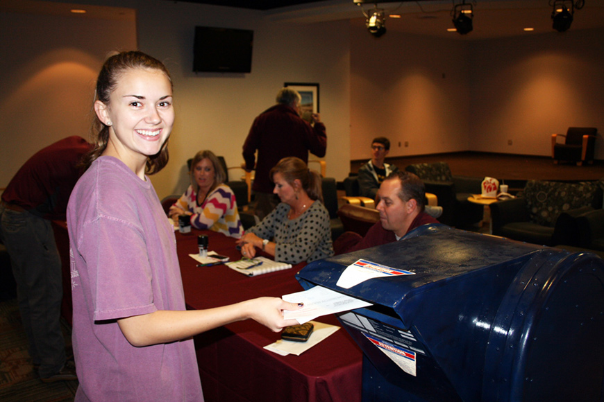 CASTING A VOTE