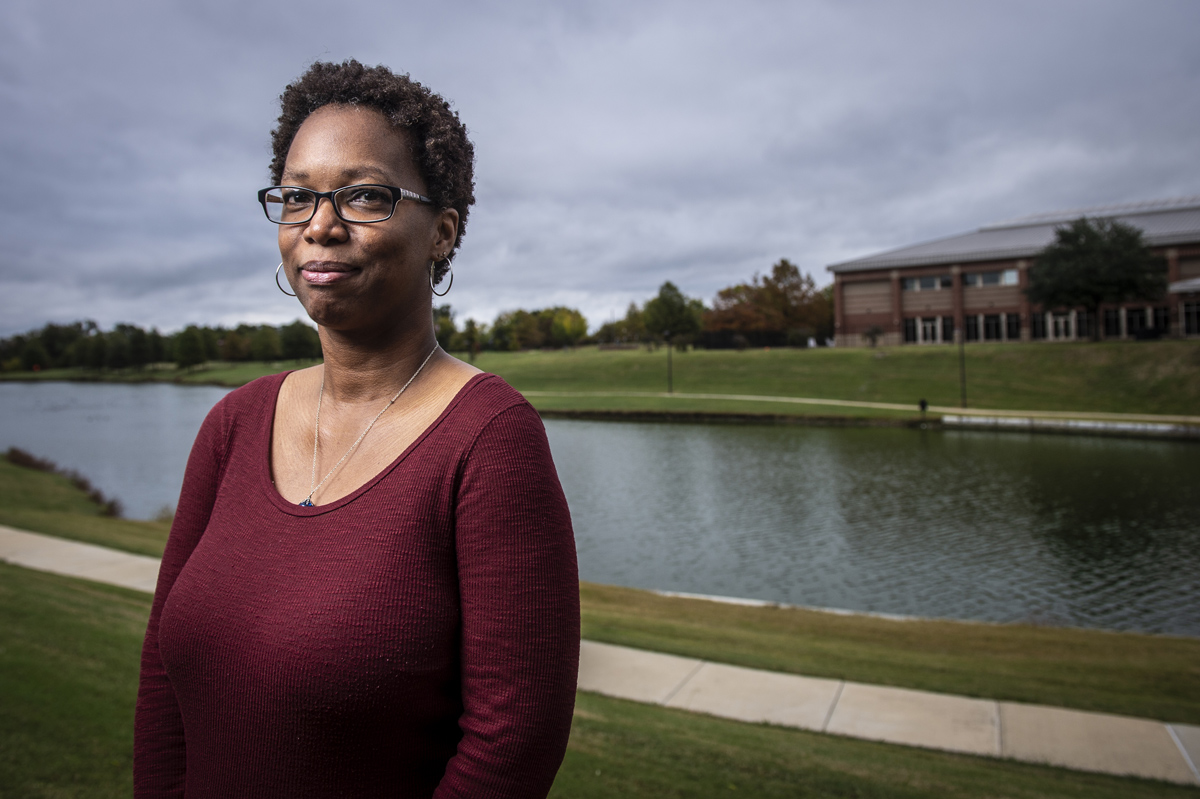 Stephanie Davis, pictured at Chadwick Lake.