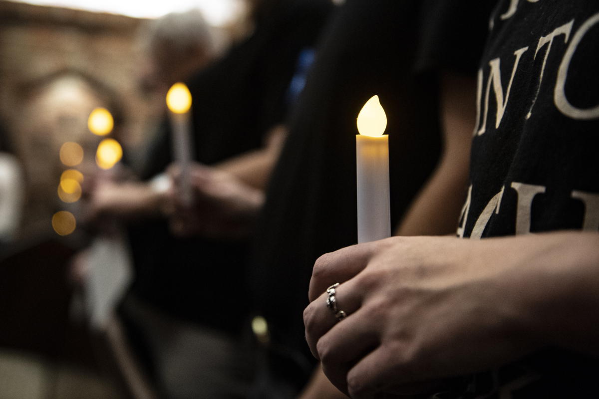 MSU&amp;#039;s Hillel - Jewish Life on Campus organization held a candlelight vigil of remembrance for the Pittsburgh shooting victims.