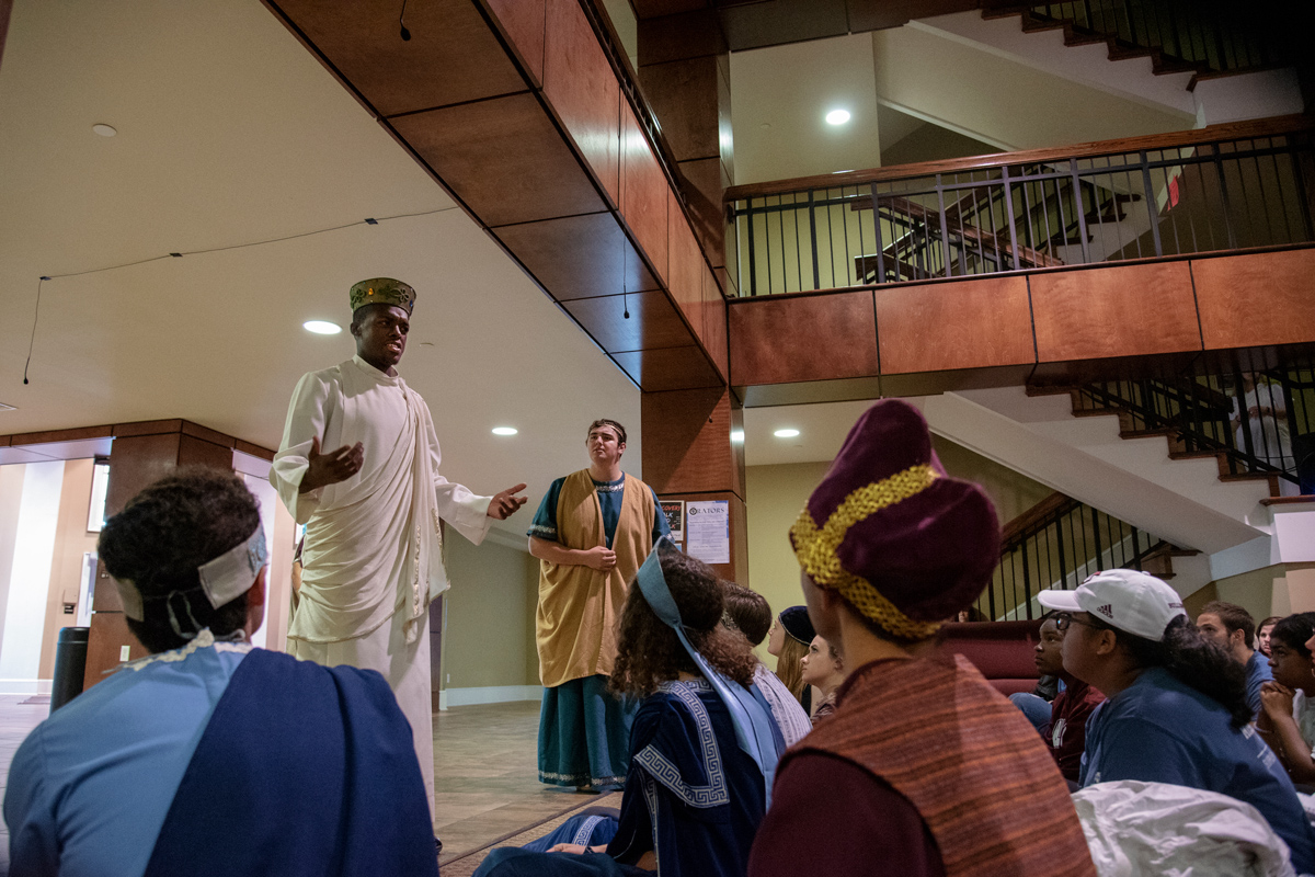  As part of an annual Classical Week observance celebrating Greek, Roman and other ancient cultures, Mississippi State&amp;#039;s Judy an