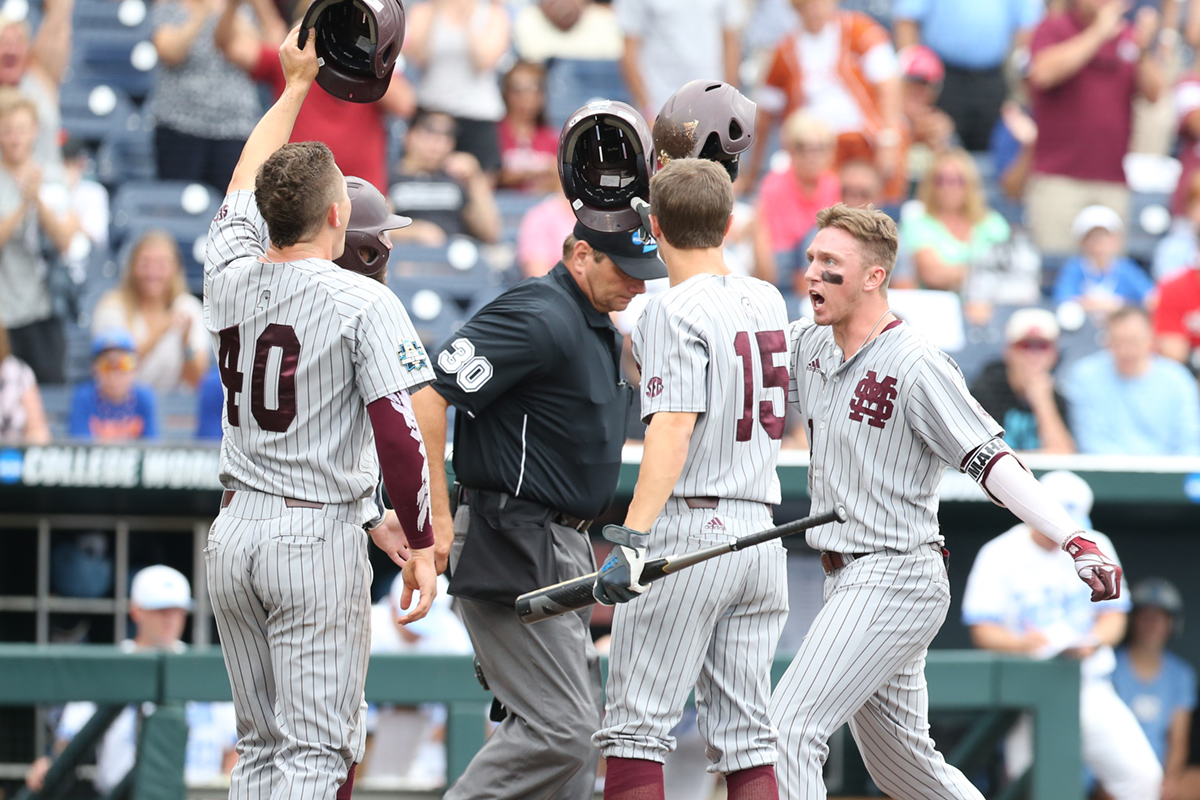 mississippi state pinstripe baseball jersey