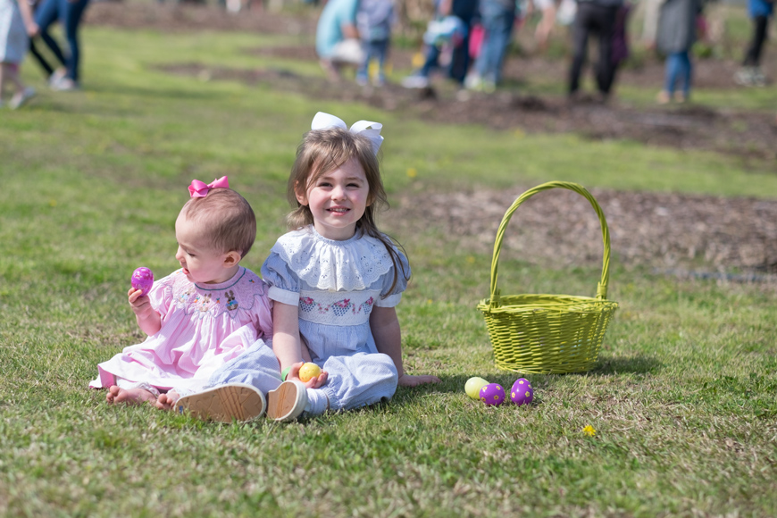 Easter Egg Hunt - Mississippi State Trial Gardens