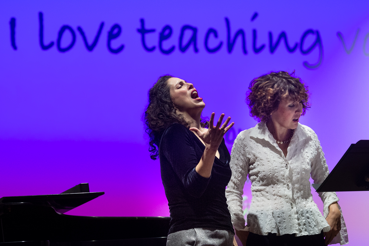 Dueling Divas Recital by MSU music professors mezzo-soprano Jeanette Fontaine and soprano Roza Tulyaganova.