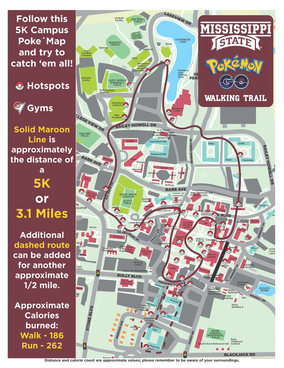 Safety Paramount For Pokemon Go Players On Campus Mississippi