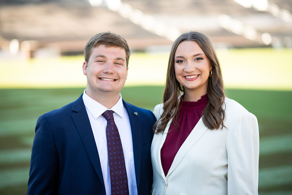 2022 MSU Homecoming King and Queen