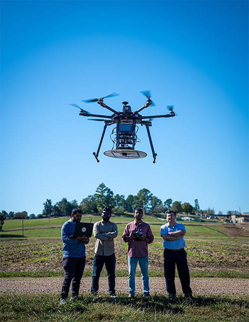 MSU researchers work with a variety of agricultural autonomy projects