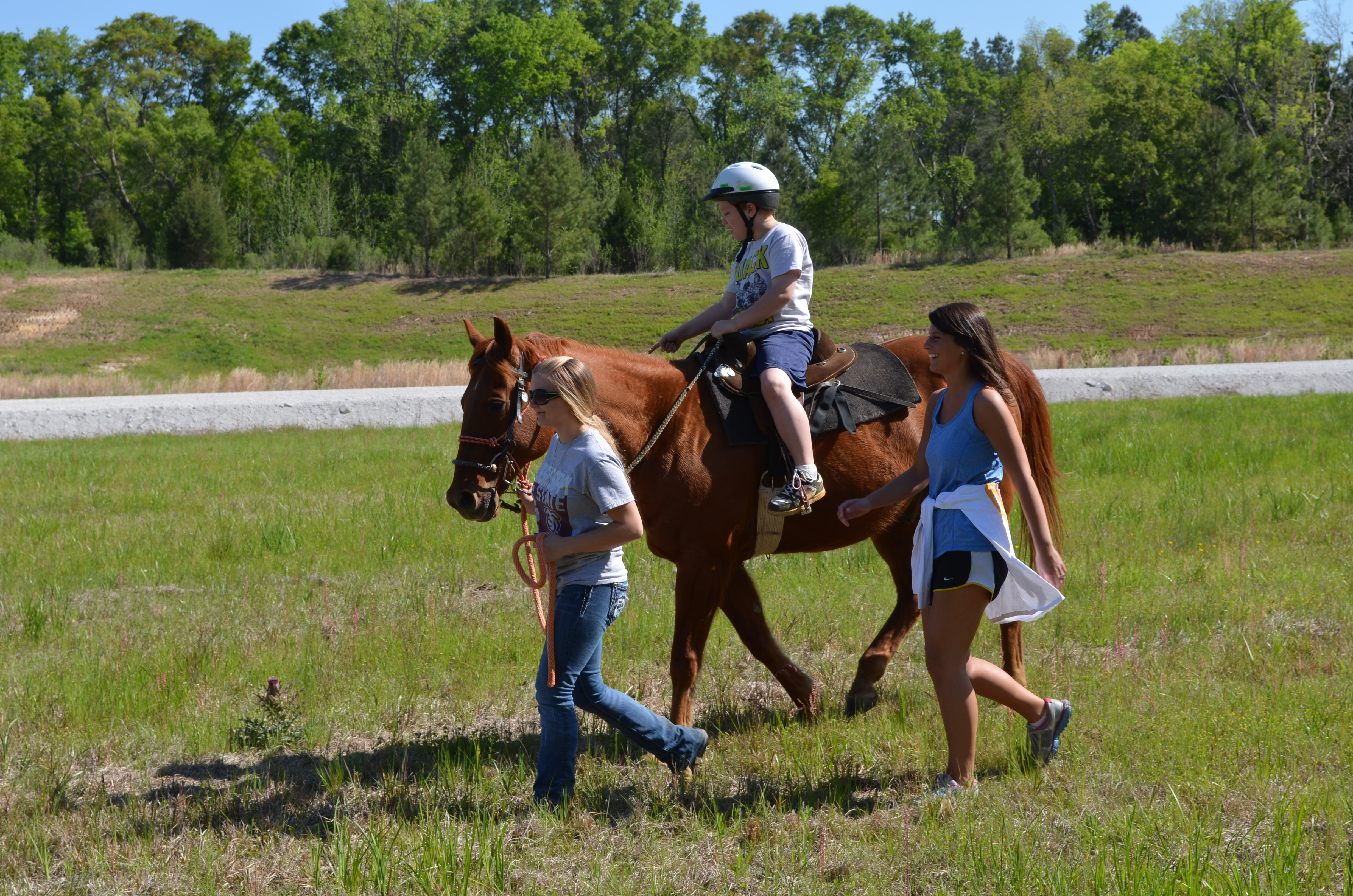 <br /><br />
The accredited therapeutic riding program at Mississippi State University serves special needs riders to increase physical, cognitive and communication skills. <br /><br />
The accredited therapeutic riding program at Mississippi State University serves special needs riders to increase physical, cognitive and communication skills.