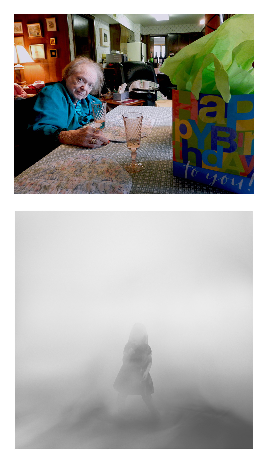 TOP: "Mom's Last Birthday" by Marita Gootee</p><br /><br />
<p>BOTTOM: "Girl Wearing Dress" by Dominic Lippillo<br /><br /><br />
TOP: "Mom's Last Birthday" by Marita Gootee</p><br /><br />
<p>BOTTOM: "Girl Wearing Dress" by Dominic Lippillo<br /><br /><br />