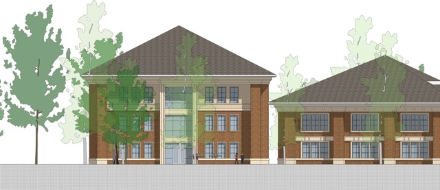 A graphic rendering of Mississippi State’s Animal and Dairy Sciences Building, which is slated to open in spring 2019.