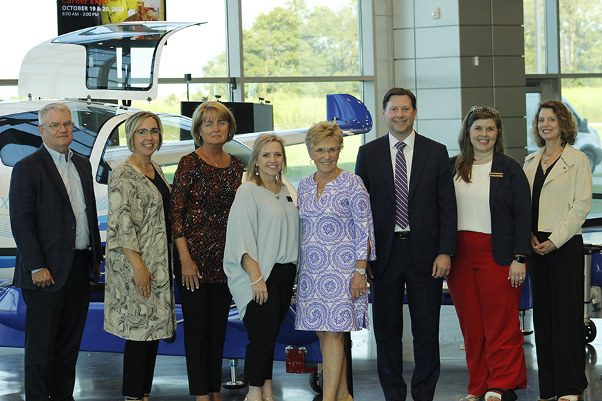 A group photo of MSU and ARC officials at the Communiversity