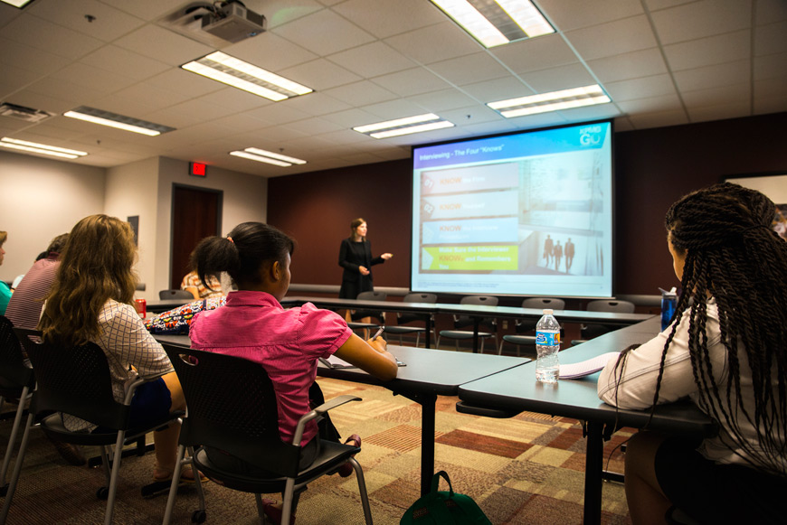 MSU’s Adkerson School of Accountancy graduates about 100 bachelor’s candidates and 35-40 master’s candidates each year. All of the spring 2016 graduates from its two master’s programs—taxation and public accounting—secured employment as early as a year before completing the program. (Photo by Keats Haupt) 