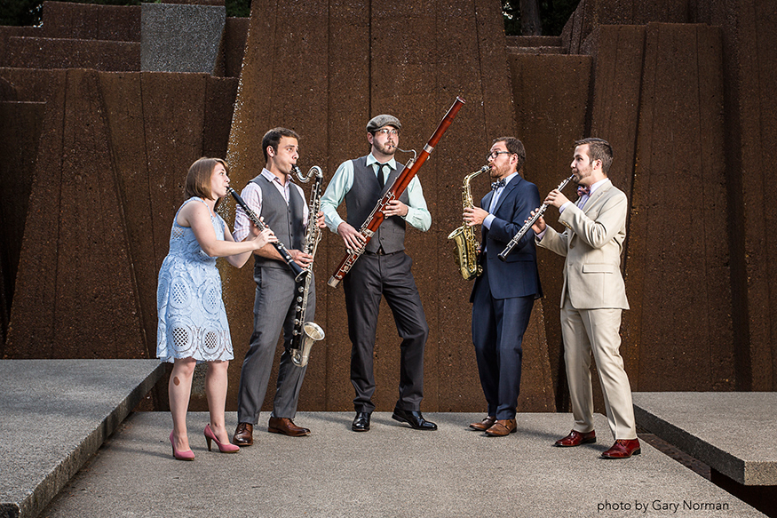 Akropolis Reed Quintet is performing Sept. 17 at 7 p.m. as part of MSU’s 2019-20 Lyceum Series. (Photo submitted/by Gary Norman)