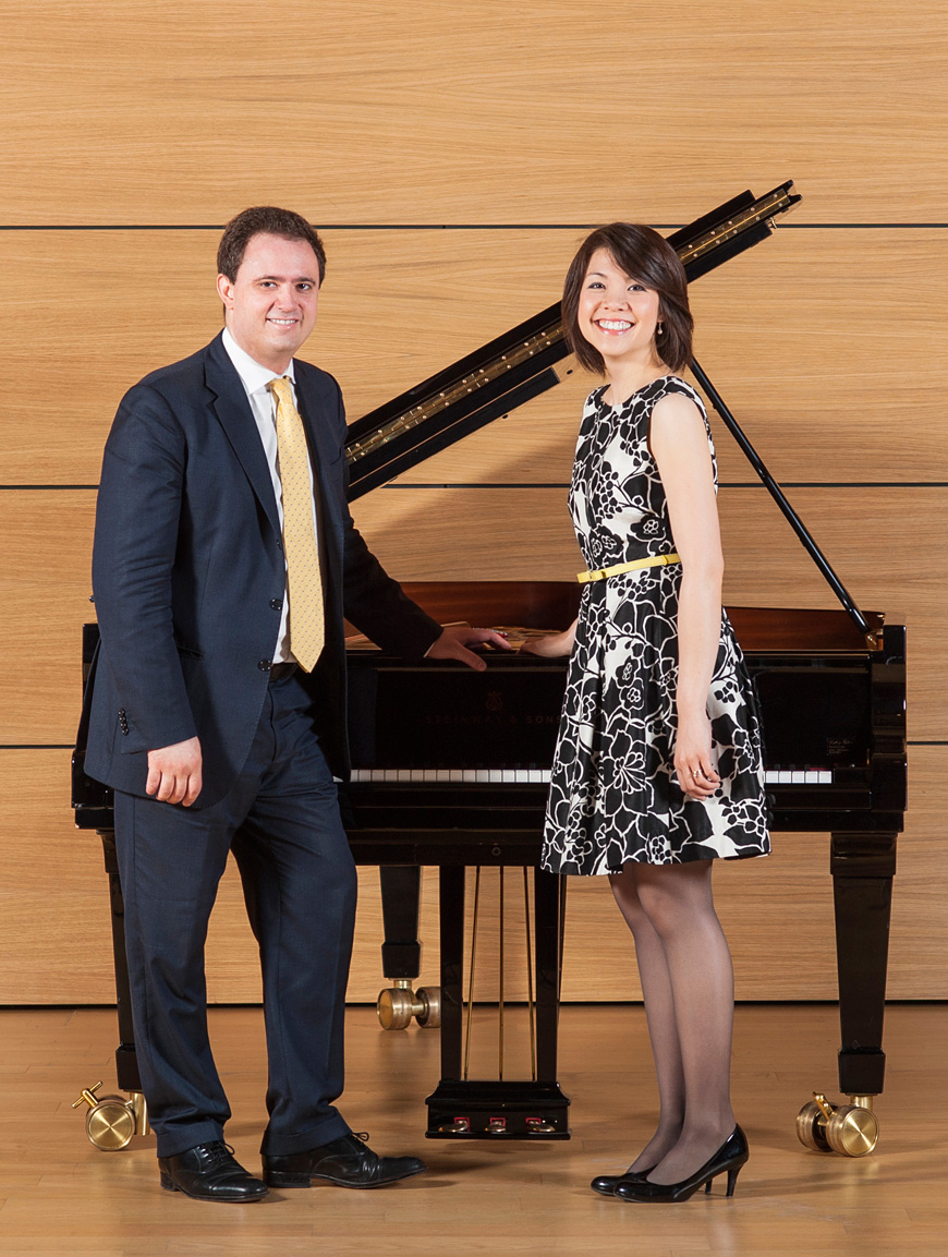 Paolo Alderighi and Stephanie Trick (Photo by Cosimo Filippini)