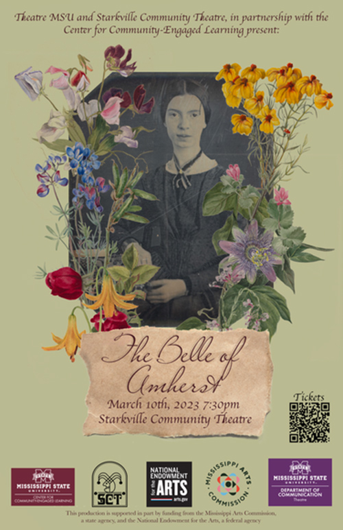 The Belle of Amherst promotional poster