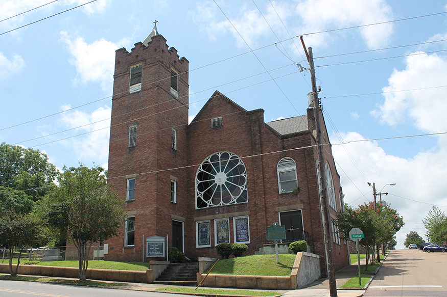 Mississippi State’s School of Architecture is hosting a “Mississippi African American Churches, 19th Century to 1920” exhibition through Sept. 27 on the Starkville campus. Featured photos include this one of Bethel AME Church in Vicksburg, taken by MSU Assistant Professor of Architecture Christopher Hunter. (Submitted photo/by Christopher Hunter)