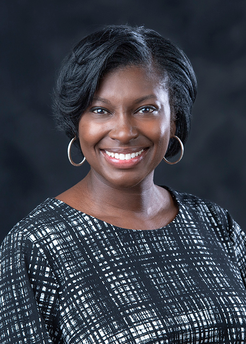 Studio portrait of Tasha Bibb